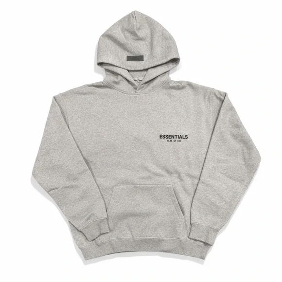 Fear of God Essentials Dark Oatmeal Hoodie - Picture 2 of 3